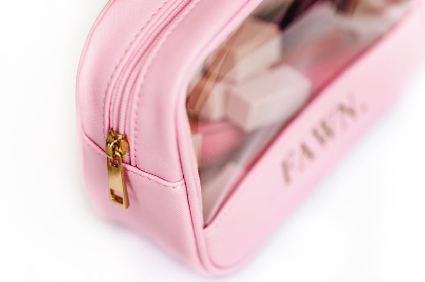 Personalised The Ultimate Cosmetic Everything Bag - Soft Fawn